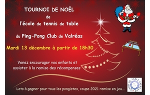 Tournoi Jeunes - 13 décembre 2022