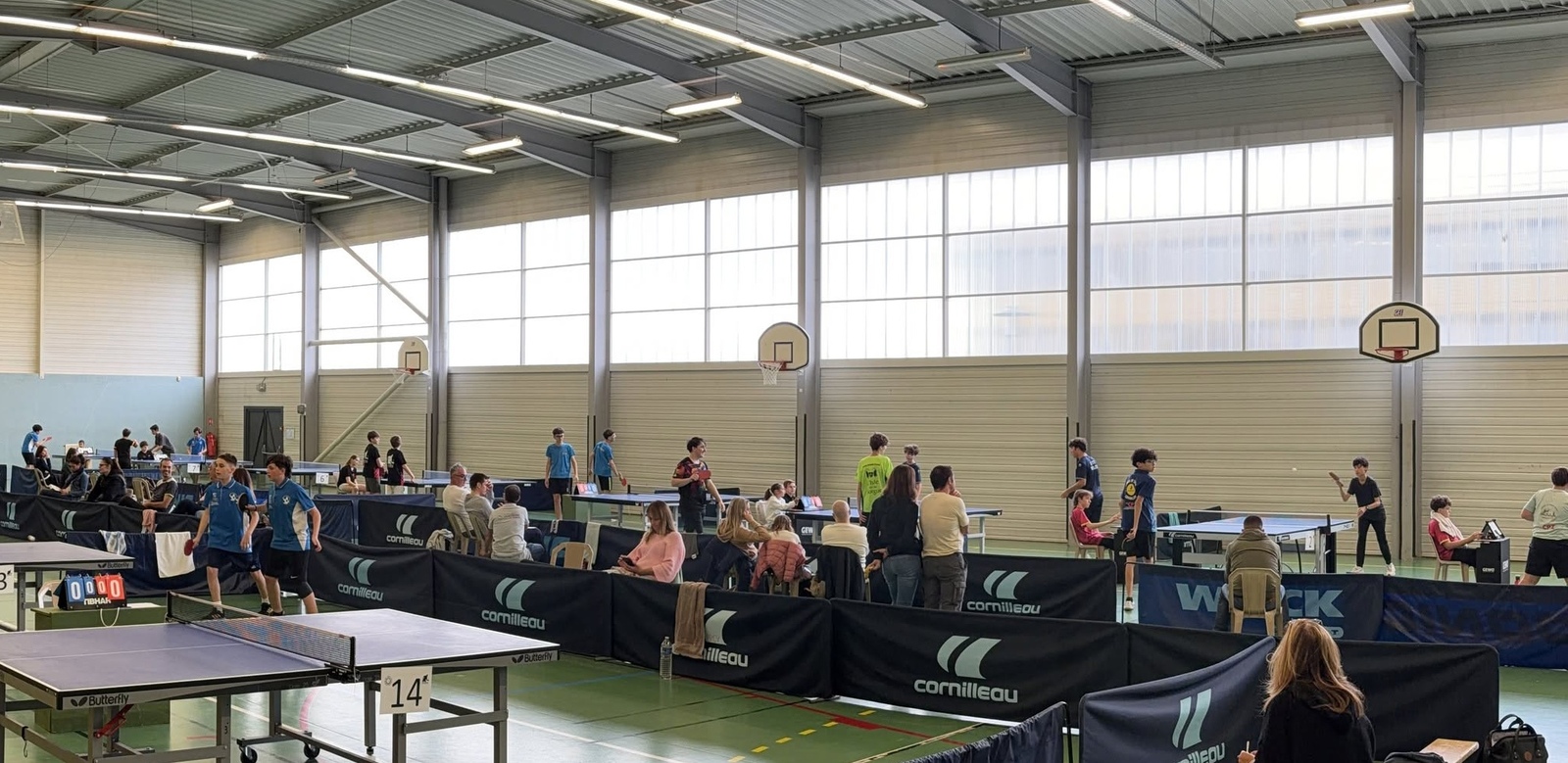 1er tour de championnat départemental JEUNES par équipes.