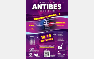 Tournoi d'Antibes 18-19 sept