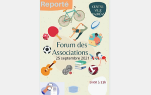 Forum des Associations (report du 11 Sept.)