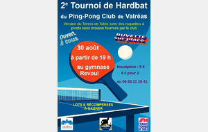 2° Tournoi Hardbat